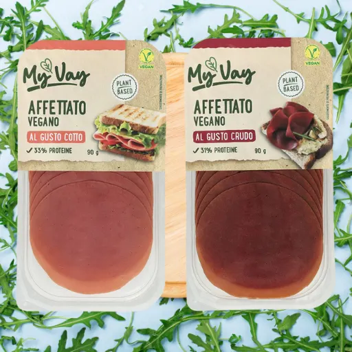 AFFETTATI VEGETALI GUSTO CRUDO E GUSTO COTTO MYVAY