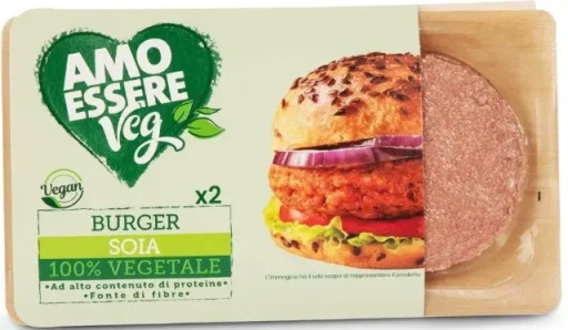 burger soia amo essere veg