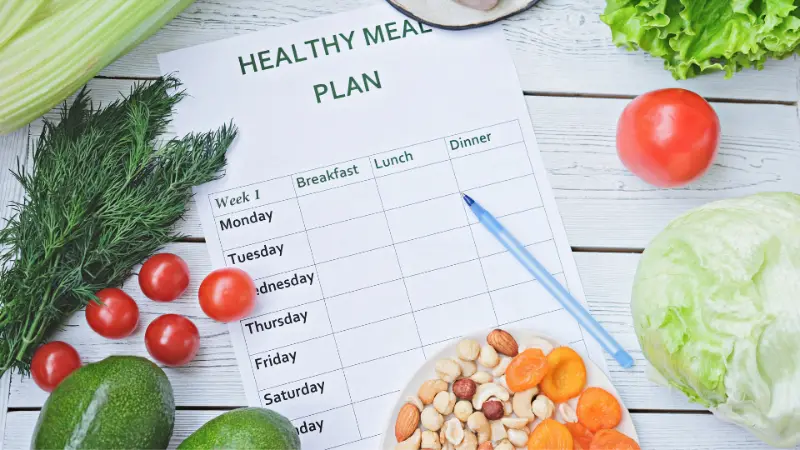 calendario dieta-vegana-con-prodotti-processati