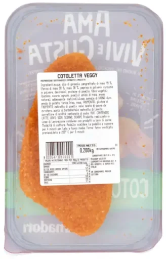 cotoletta veggy retro